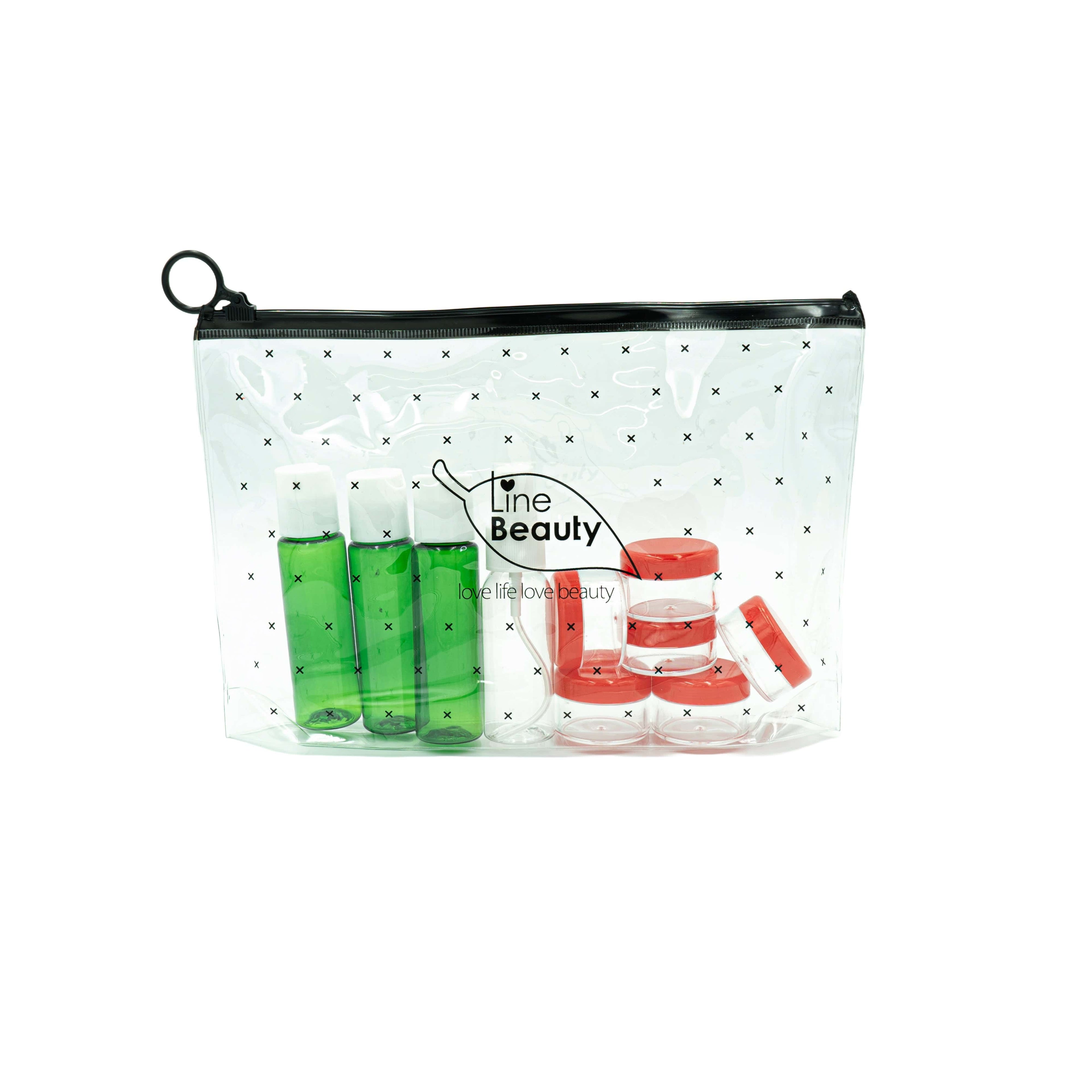 Reiseflaschen-Set 200ml – 7-teilig