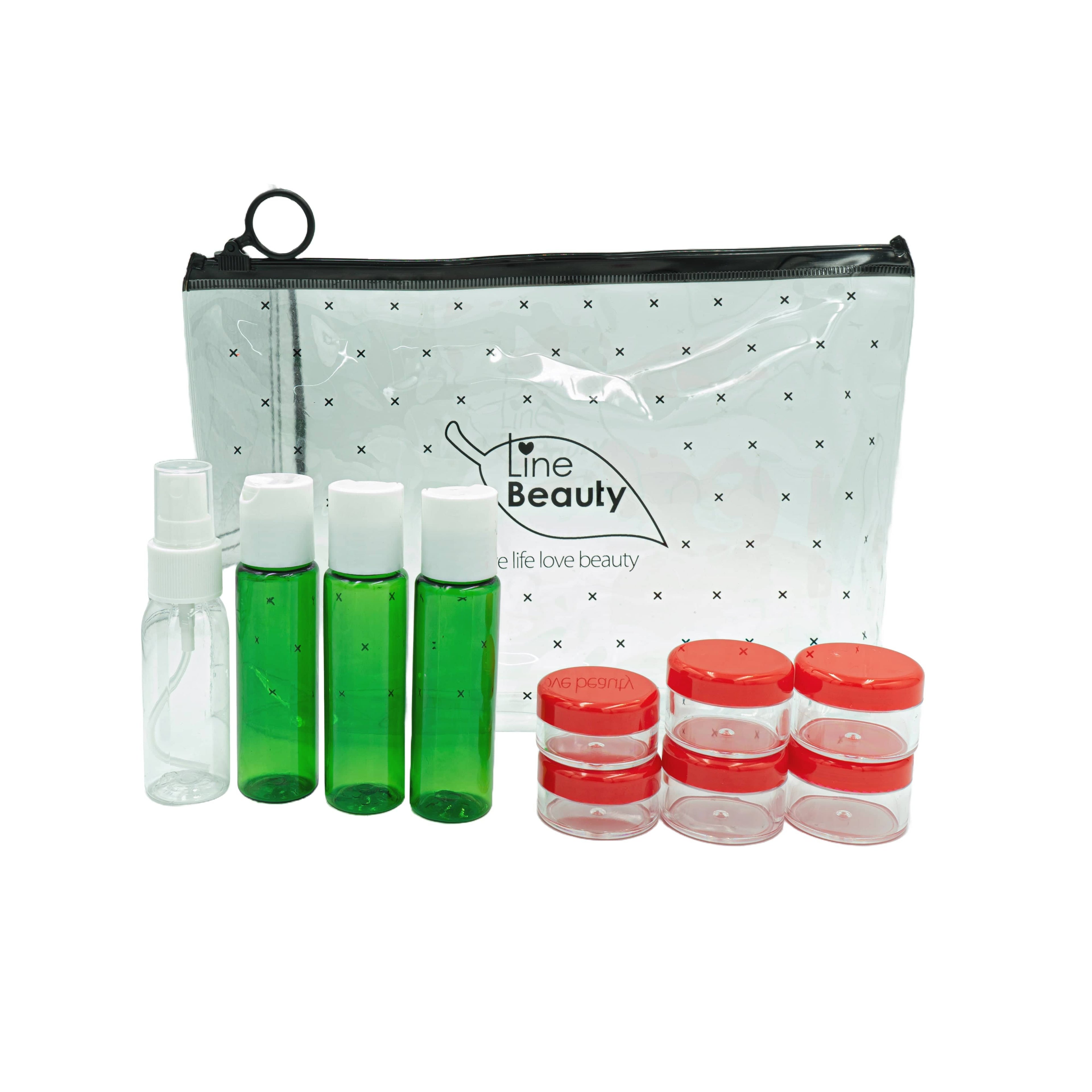Reiseflaschen-Set 200ml – 7-teilig